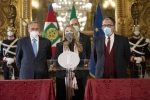 La delegazione del Gruppo Parlamentare Misto del Senato della Repubblica, in occasione delle consultazioni
