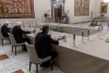  Il Presidente della Repubblica Sergio Mattarella con la delegazione del Gruppo Parlamentare “Liberi e Uguali” della Camera dei Deputati, in occasione delle consultazioni