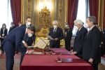 Il Dottor Vittorio Colao, Ministro senza portafoglio, in occasione del giuramento