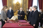 La Senatrice Erika Stefani, Ministro senza portafoglio, in occasione del giuramento