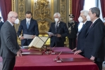 Il Prof. Roberto Cingolani, Ministro dell’ambiente e della tutela e del territorio del mare, in occasione del giuramento
