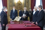 Il Prof. Enrico Giovannini, Ministro delle infrastrutture e dei trasporti, in occasione del giuramento