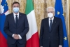 Mattarella con S E  il Signor Borut Pahor, Presidente della Repubblica di Slovenia