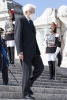 Il Presidente della Repubblica Sergio Mattarella in occasione della deposizione di una corona d’alloro all’Altare della Patria, nella ricorrenza del 76° anniversario della Liberazione