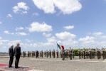 Il Presidente Sergio Mattarella con il Presidente della Repubblica di Lettonia Egils Levits, in visita ufficiale