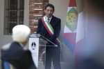 Il Sindaco di Cremona, Gianluca Galimberti, in occasione della cerimonia di inaugurazione del nuovo Campus Santa Monica dell’Università Cattolica del Sacro Cuore.
