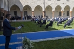 Il Presidente della Regione Lombardia, Attilio Fontana, in occasione della cerimonia di inaugurazione del nuovo Campus Santa Monica dell’Università Cattolica del Sacro Cuore.
