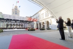 Il Presidente della Repubblica Sergio Mattarella al concerto eseguito dall’Orchestra dell’Accademia Nazionale di Santa Cecilia, diretta dal Maestro Jakub Hrůša, e della esibizione di Roberto Bolle con Virna Toppi, in occasione della Festa Nazionale della Repubblica