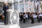 Il Presidente della Repubblica Sergio Mattarella al concerto eseguito dall’Orchestra dell’Accademia Nazionale di Santa Cecilia, diretta dal Maestro Jakub Hrůša, e della esibizione di Roberto Bolle con Virna Toppi, in occasione della Festa Nazionale della Repubblica