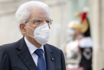 Il Presidente Sergio Mattarella in occasione della deposizione di una corona d’alloro all’Altare della Patria per la Festa Nazionale della Repubblica