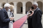 Il Presidente della Repubblica Sergio Mattarella,e la Sig.ra Laura,con il Presidente Federale della Repubblica d’Austria Alexander Van der Bellen e la Signora Doris Schmidauer,in visita ufficiale 
