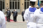 Il Presidente della Repubblica Sergio Mattarella,con il Presidente Federale della Repubblica d’Austria Alexander Van der Bellen,in visita ufficiale 
