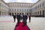 Il Presidente della Repubblica Sergio Mattarella,con il Presidente Federale della Repubblica d’Austria Alexander Van der Bellen,in visita ufficiale 
