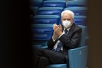 Il Presidente Sergio Mattarella nel corso della cerimonia per l’anno accademico 2020-2021 dell’Università degli Studi di Milano