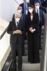 Il Presidente Sergio Mattarella in occasione dell'inaugurazione della nuova area imbarchi dell’Aeroporto di Milano Linate