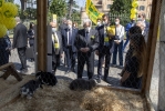 Il Presidente Sergio Mattarella visita l’area del “campo scuola Coldiretti”, in occasione della celebrazione della 1^ Festa dell’educazione alimentare nelle scuole, a cura di Coldiretti