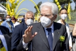 Il Presidente Sergio Mattarella visita l’area del “campo scuola Coldiretti”, in occasione della celebrazione della 1^ Festa dell’educazione alimentare nelle scuole, a cura di Coldiretti