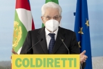 Il Presidente Sergio Mattarella in occasione della celebrazione della 1^ Festa dell’educazione alimentare nelle scuole, a cura di Coldiretti