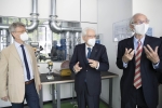 Il Presidente della Repubblica Sergio Mattarella visita i laboratori del nuovo Campus di Architettura del Politecnico di Milano
