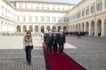 Il Presidente della Repubblica Sergio Mattarella incontra il Presidente del Consiglio Presidenziale dello Stato di Libia, S.E. il Signor Mohammed Yunis Ahmed Al-Menfi, in visita ufficiale
