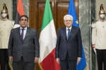 Il Presidente della Repubblica Sergio Mattarella incontra il Presidente del Consiglio Presidenziale dello Stato di Libia, S.E. il Signor Mohammed Yunis Ahmed Al-Menfi, in visita ufficiale
