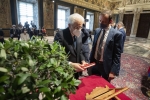 Il Presidente della Repubblica Sergio Mattarella con Massimiliano Fedriga, Presidente della Conferenza delle Regioni e delle Province Autonome
