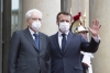 Il Presidente della Repubblica Sergio Mattarella arriva al Palais de l’Elysée,accolto da Emmanuel Macron,Presidente della Repubblica Francese,in occasione della visita di Stato nella Repubblica di Francia. 
(Foto di Francesco Ammendola - Ufficio per la Stampa e la Comunicazione della Presidenza della Repubblica)