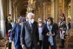 Il Presidente della Repubblica Sergio Mattarella all’Hôtel de Ville con Anne Hidalgo, Sindaco di Parigi