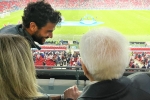 Il Presidente della Repubblica Sergio Mattarella alla finale degli europei di calcio