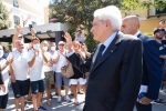 Il Presidente Sergio Mattarella a Ventotene in occasione del 40° seminario per la formazione federalista europea,nell’80° anniversario del Manifesto di Ventotene
