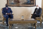 Il Presidente Sergio Mattarella con il Presidente della Repubblica democratica del Congo, S.E. il Signor FelixAntoine Tshisekedi Tshilombo