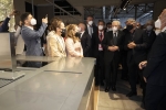 Il Presidente della Repubblica Sergio Mattarella all’inaugurazione del Salone del Mobile
