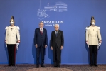 Il Presidente Sergio Mattarella con Alexander Van der Bellen, Presidente della Repubblica d'Austria, in occasione della XVI riunione del gruppo Arraiolos