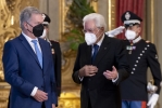 Il Presidente Sergio Mattarella con Sauli Niinistö, Presidente della Repubblica di Finlandia, in occasione della XVI riunione del gruppo Arraiolos