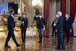 Il Presidente della Repubblica Sergio Mattarella con János Áder, Presidente della Repubblica di Ungheria, in occasione della XVI riunione del gruppo Arraiolos