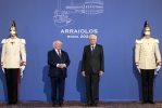 Il Presidente della Repubblica Sergio Mattarella con Michael D. Higgins, Presidente della Repubblica di Irlanda, in occasione della XVI riunione del gruppo Arraiolos