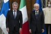 Mattarella incontra il Presidente della Repubblica di Finlandia, S E il Signor Sauli Niinistö