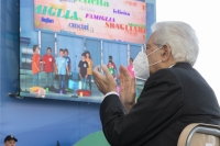 Il Presidente Mattarella alla cerimonia inaugurazione dell'anno scolastico 2021/2022