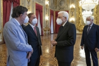 Mattarella incontra con i rappresentanti delle Accademie nazionali delle scienze dei Paesi del G20