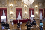 Un momento della conferenza di presentazione di "Quirinale Contemporaneo 2021"