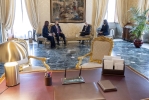 Il Presidente Sergio Mattarella con il Presidente della Repubblica d'Armenia Armen Sarkissian,  in occasione della Visita di Stato