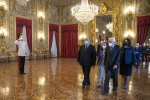 Il Presidente della Repubblica Sergio Mattarella con il Presidente della Repubblica d'Armenia Armen Sarkissian, al termine della visita di Stato
