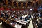 Il Presidente Sergio Mattarella in occasione della cerimonia di apertura della riunione Parlamentare Pre-COP26