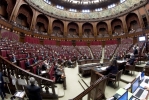 Il Presidente Sergio Mattarella in occasione della cerimonia di apertura della riunione Parlamentare Pre-COP26