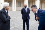 Il Presidente Sergio Mattarella accoglie Zoran Milanović, Presidente della Repubblica di Croazia