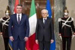 Il Presidente Sergio Mattarella con Zoran Milanović, Presidente della Repubblica di Croazia, in occasione della visita ufficiale