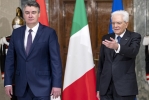 Il Presidente Sergio Mattarella con Zoran Milanović, Presidente della Repubblica di Croazia, in occasione della visita ufficiale