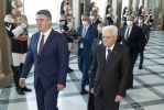 Il Presidente Sergio Mattarella con Zoran Milanović, Presidente della Repubblica di Croazia, in occasione della visita ufficiale