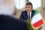 Il Presidente Sergio Mattarella con Zoran Milanović, Presidente della Repubblica di Croazia, in occasione della visita ufficiale