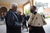 Il Presidente della Repubblica Sergio Mattarella con Pierpaolo Limone, Rettore dell’Università di Foggia, in occasione della cerimonia di inaugurazione dell’anno accademico 2021-2022 
